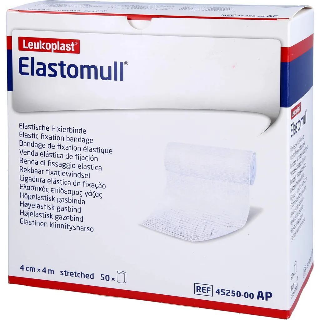 Bande de Gaz de Fixation pour Articulations Elastomull 4cm - 50 Pièces - 4