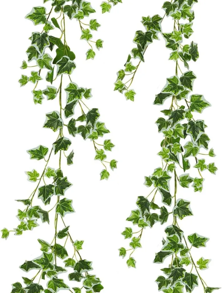 Plante suspendue artificielle lierre de 1.8m décorative et sans odeur