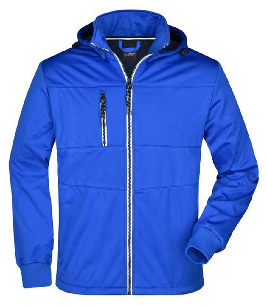 James and Nicholson - "Maritime" Jacke für Herren LT3271 (XXL) (Marineblau/Marineblau/Weiß)