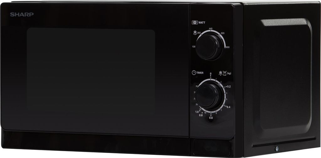 Sharp R200BKW Mikrowelle 20 Liter schwarz