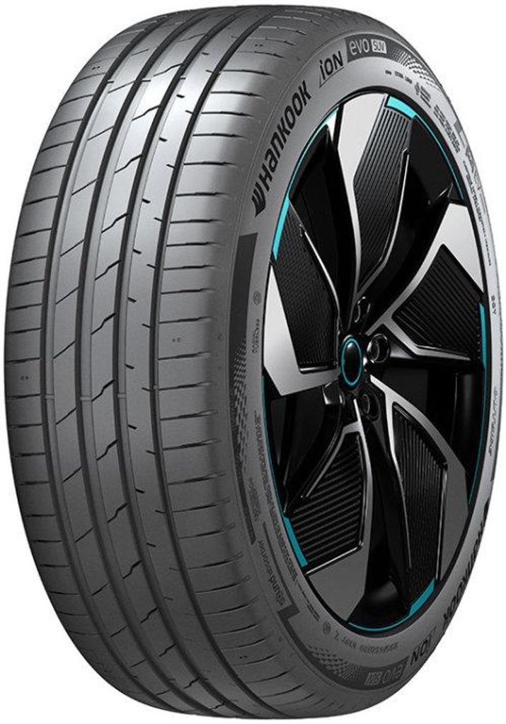 Hankook Sommerreifen motorcycle-tyres iON evo (IK01A) ( 255/45 R20 101T 4PR (+), EV, SUV, Sealguard, mit Felgenschutz (MFS) SBL )