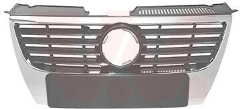 Grille de réfrigération en métal noir chromé haute résistance