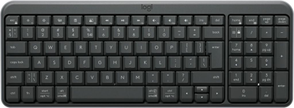 K250 Compact Bluetooth Wireless Keyboard, Grafit Produktbild 