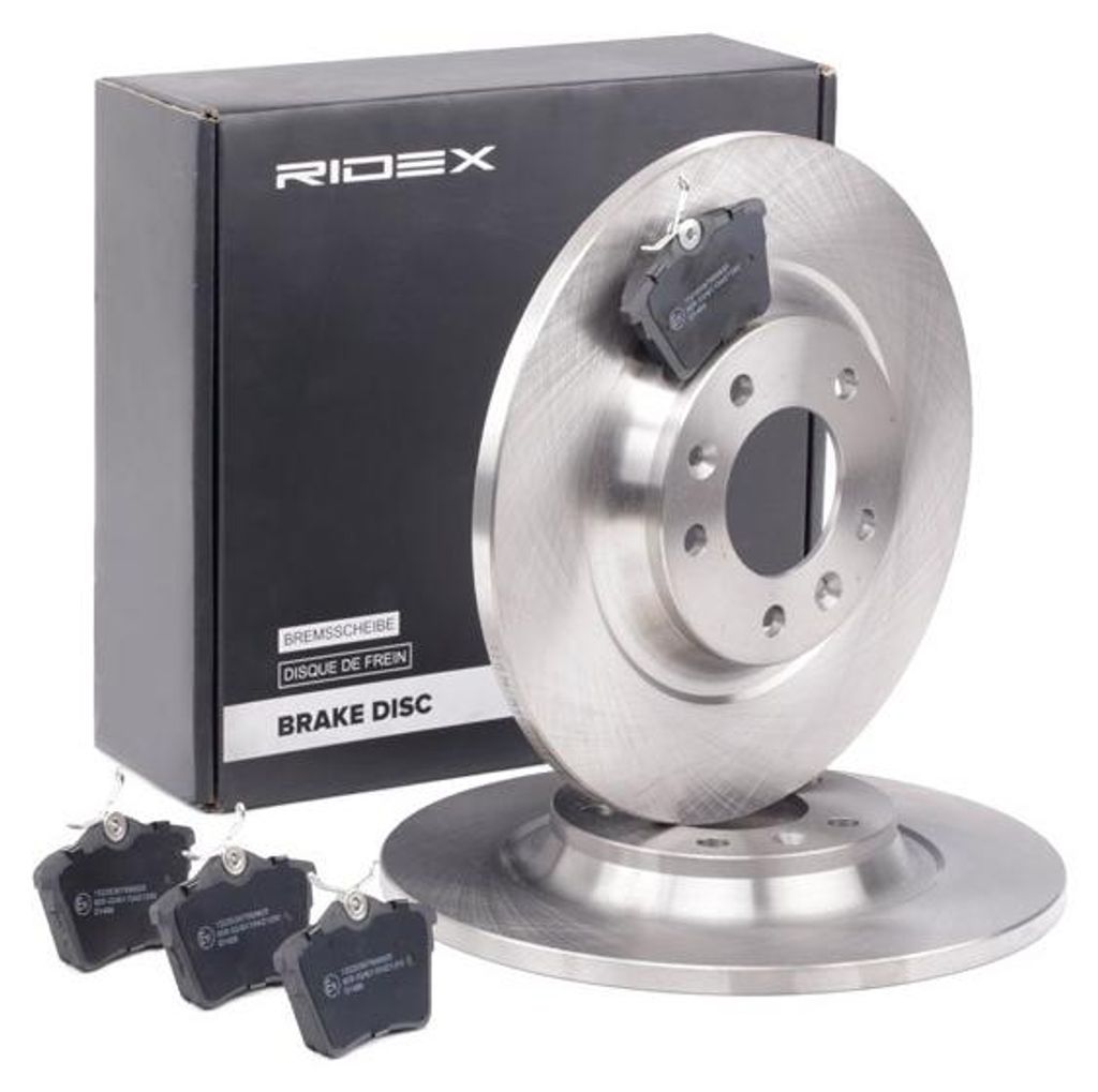 RIDEX Bremsenset Hinten Bremsscheiben Beläge Satz passend für PEUGEOT 407 SW (6E) 290mm