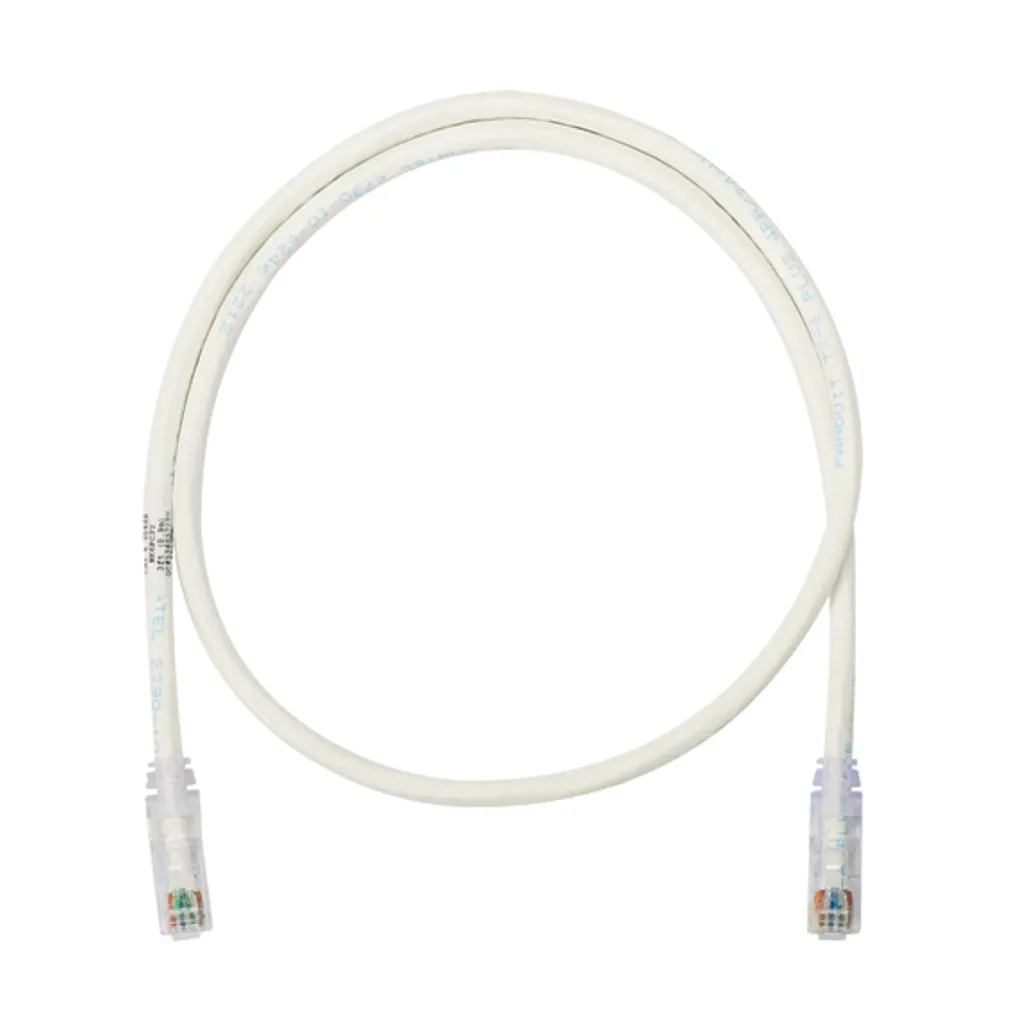 Panduit UTP28X1.5M Câble Réseau Cat6a Blanc 1,5m U/UTP Haute Densité