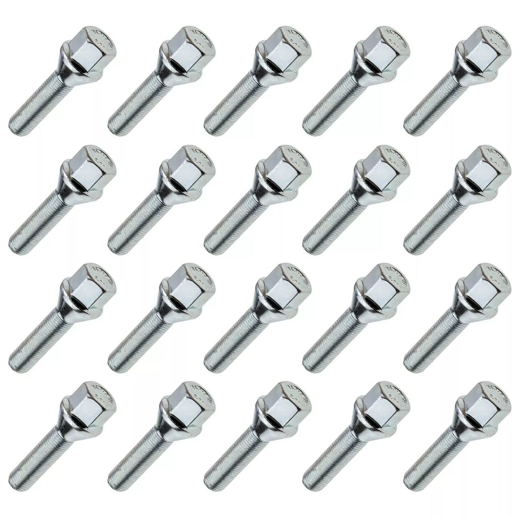 20x bullone ruota, M12x1,25, lunghezza filettatura: 33 mm, Immagine del prodotto 
