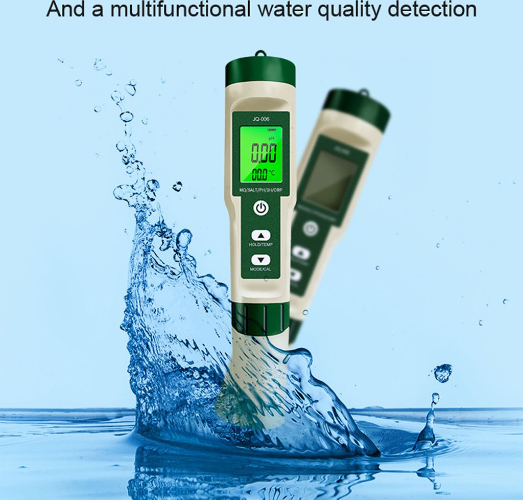 Multifunktionale digitale 10 in 1 Wasserqualität Tester Portable hohe Genauigkeit Wasserqualität Test Pen Wasserqualität Messwerkzeug Wasser PH/...