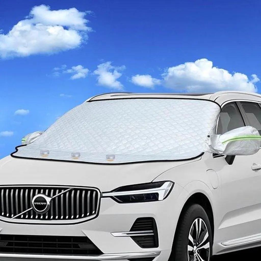 Protection Solaire Pare-brise Voiture 157x128 cm Anti-UV Haute Qualité