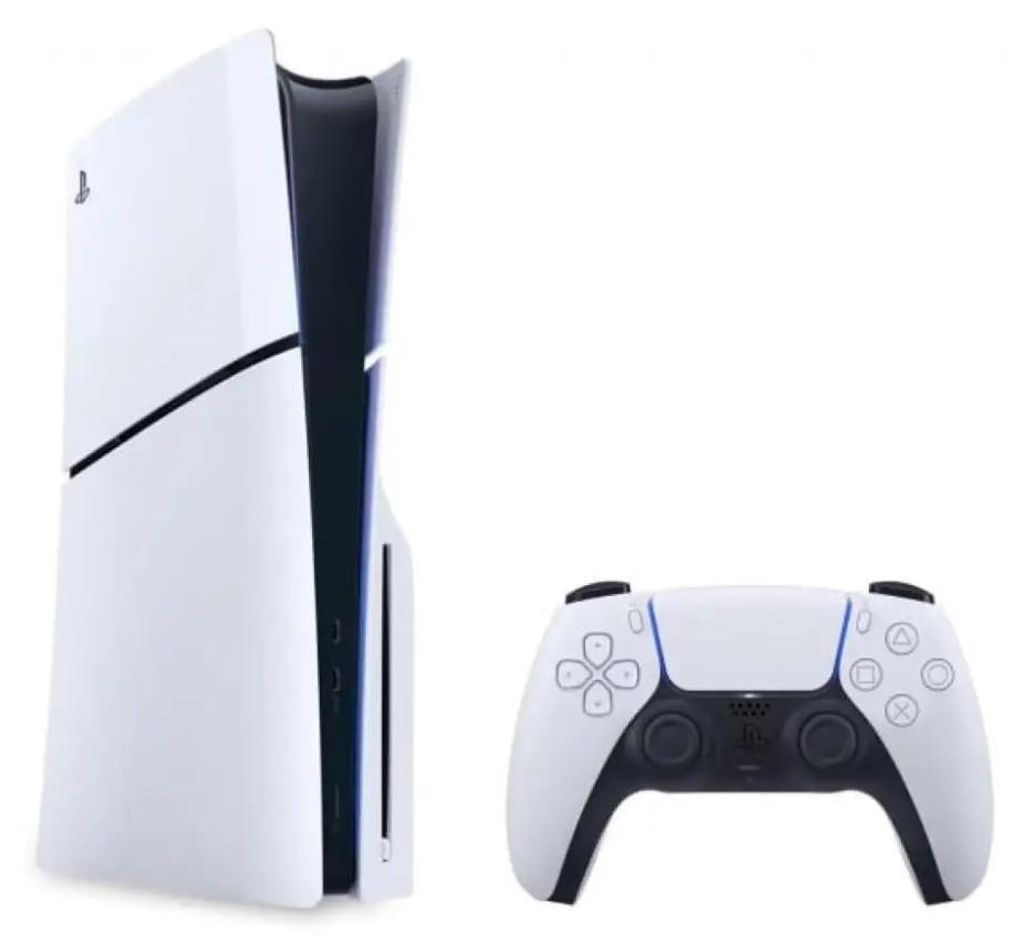 Sony PlayStation 5 Slim Disc Edition 1TB - White Produktbild 