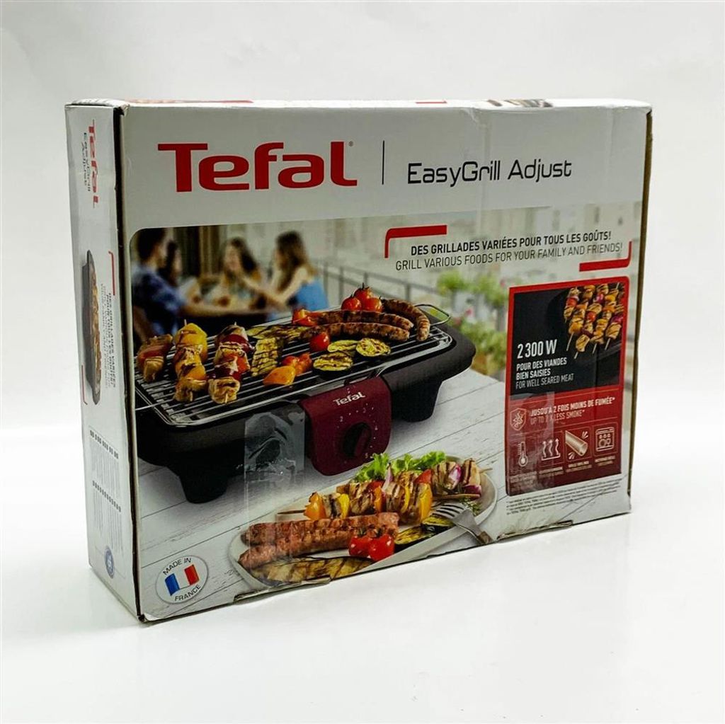TEFAL BG90E5 EASYGRILL Adjust Tisch-Elektrogrill 2300W Schwarz EUR 56,90 - DE TEFAL BG90E5 EASYGRILL Adjust Tisch-Elektrogrill 2300W Schwarz EUR 56,90 - DE