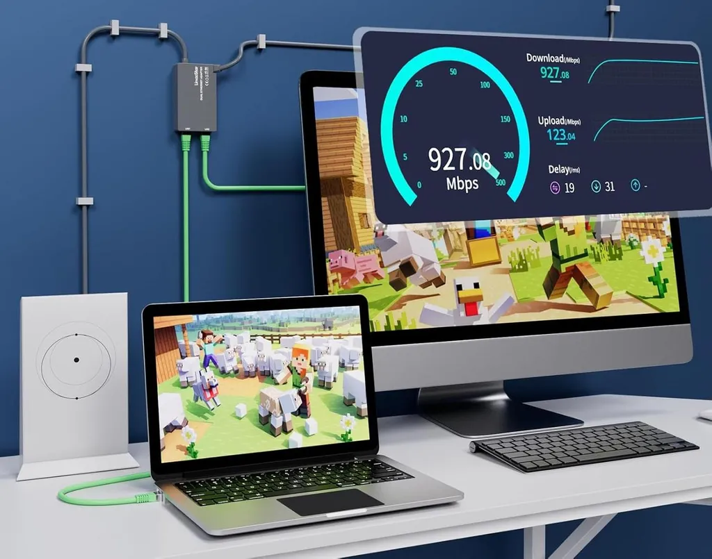 Plus de Wi-Fi Instable : Adaptateur Starlink Gen 2 Ethernet RJ45 1Gbps