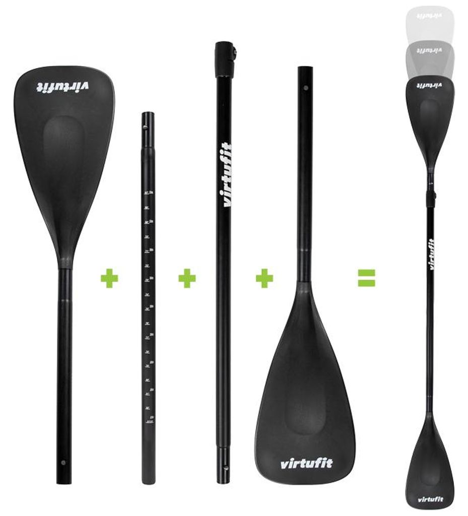 VirtuFit Verstellbare Kayak Paddel 175-220 cm 4-teilig Produktbild 