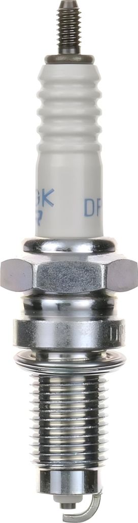 Zündkerzen Set NGK 4x LMAR8C-9 Zündkerze entstört, 26,5mm besonders langes Gewinde Ø 10,0mm Hex 14,0mm, Elektrodenabstand 0,90mm, Wärmewert 8,...