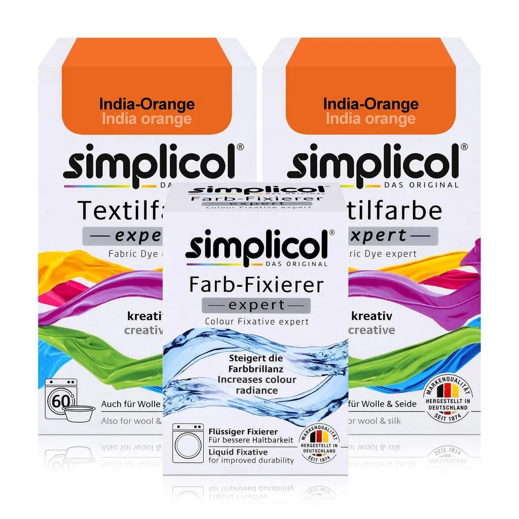 Simplicol Textilfarbe expert 2x India-Orange | Kaufland.de