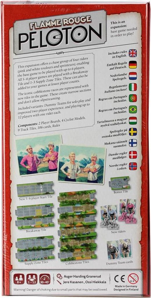 Pegasus Spiele Flamme Rouge: Peloton Erweiterung Produktbild 2