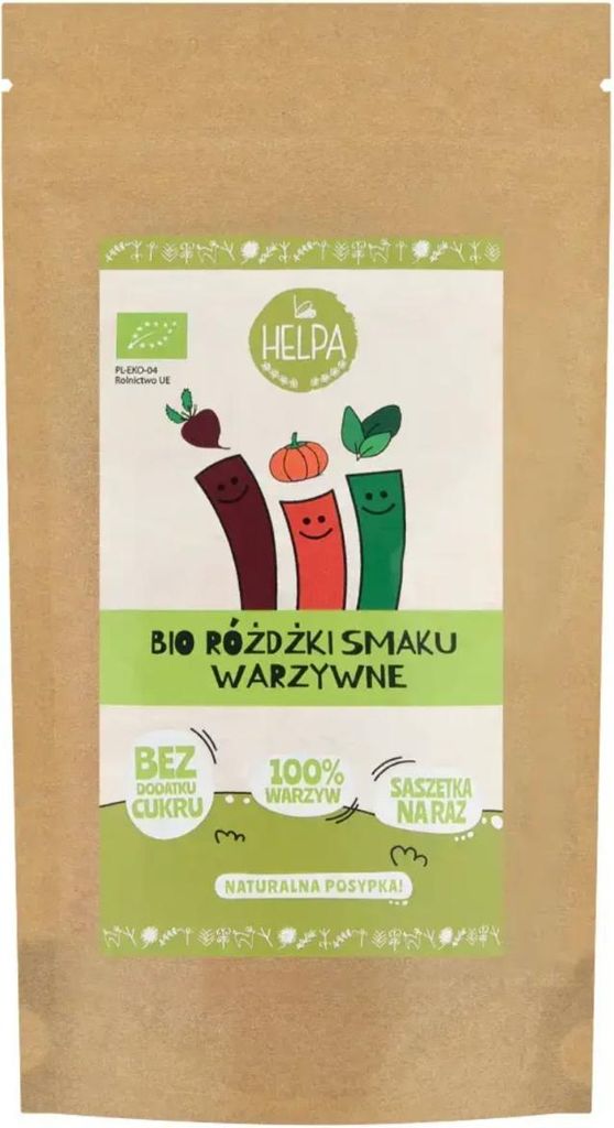 RÓŻDŻKI SMAKU WARZYWNE (LIOFILIZOWANE WARZYWA)(9 x 2 g) 18 Zdjęcie produktu 