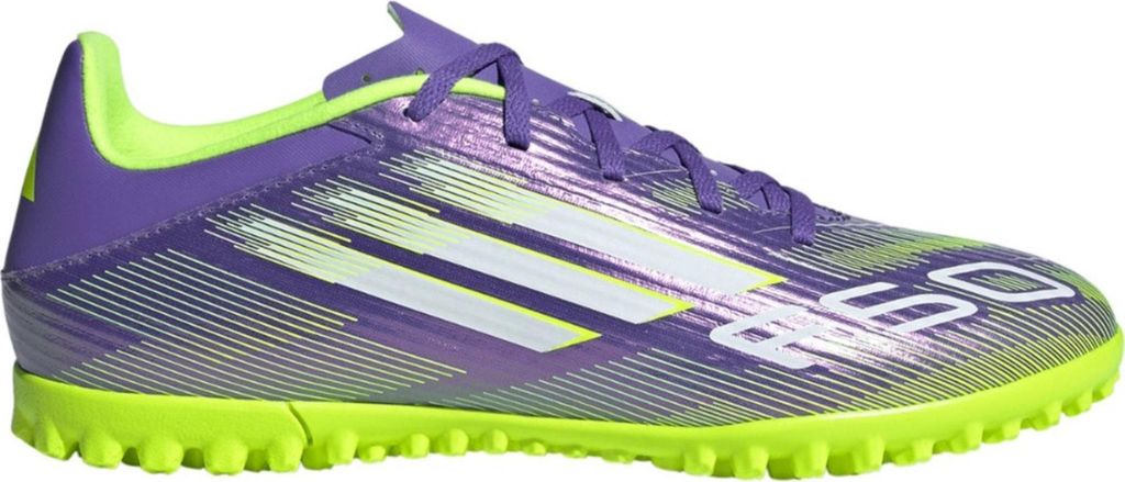 ADIDAS Fußballschuh MultiNcke Uni F50 CLUB TF PURRUS/FTWWHT/LUCLEM PURRUS/FTWWHT/LUCLEM 43 1/3