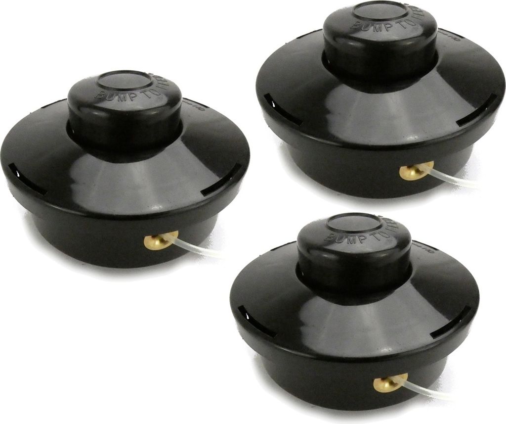 Matrix 3x Ersatzteil Fadenkopf Fadenspule komplett für Rasentrimmer BMS 1400-2