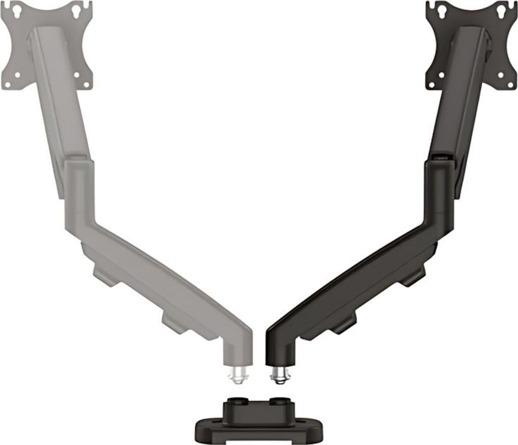 Fellowes TIS 30" 1TFT 2Gelenke schwarz Max.8KG Gasfeder