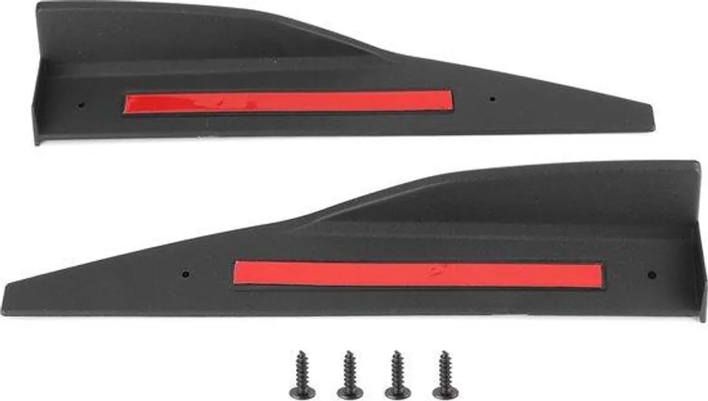 Kit d'extension de bas de caisse noir Mustang 2015+ pour look Racing