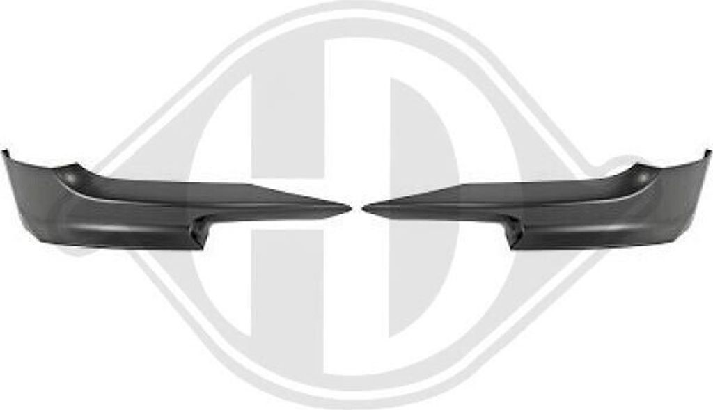 DIEDERICHS Spoilerlippe Spoiler 1216465 Vorne Links Rechts für BMW 3 Coupe (E92) 3 Cabrio (E93)