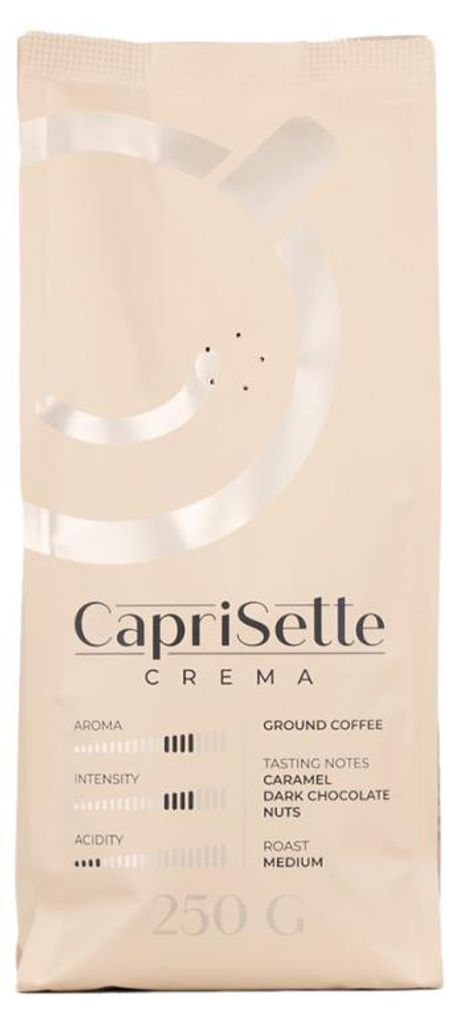 Mletá káva Caprisette Crema, 250 g Obrázok produktu 