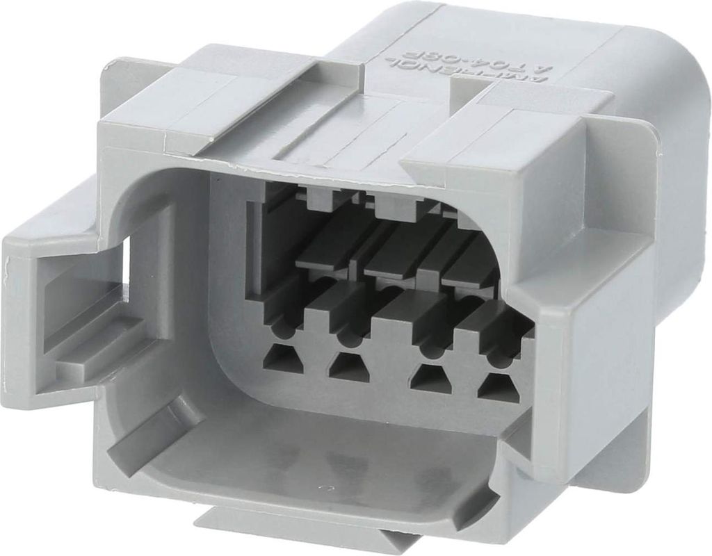 Amphenol AS-8SM 101 Kabelstecker AT-Serie Stift, Kodierung A, 8-polig, Crimpanschluss Isolationsdurchmesser 2,24mm -