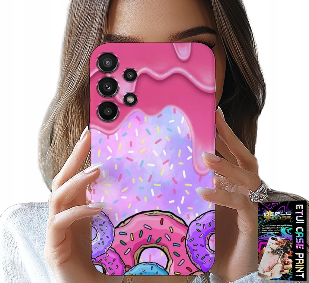 Regalo Samsung A32 5G: Custodia Ciambelle + Vetro - Dolce Protezione
