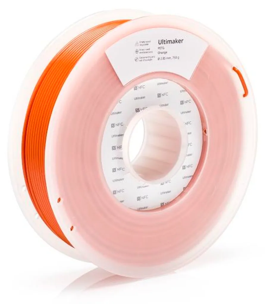 Filament 3D PETG Orange 2.85 mm UltiMaker pour Pièces Fonctionnelles