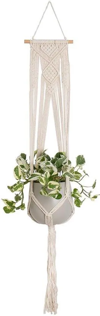Suspension pour plantes d'intérieur déco bohème pour salon et balcon