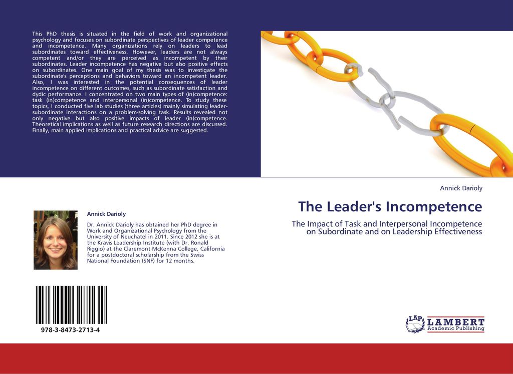 The Leader's Incompetence