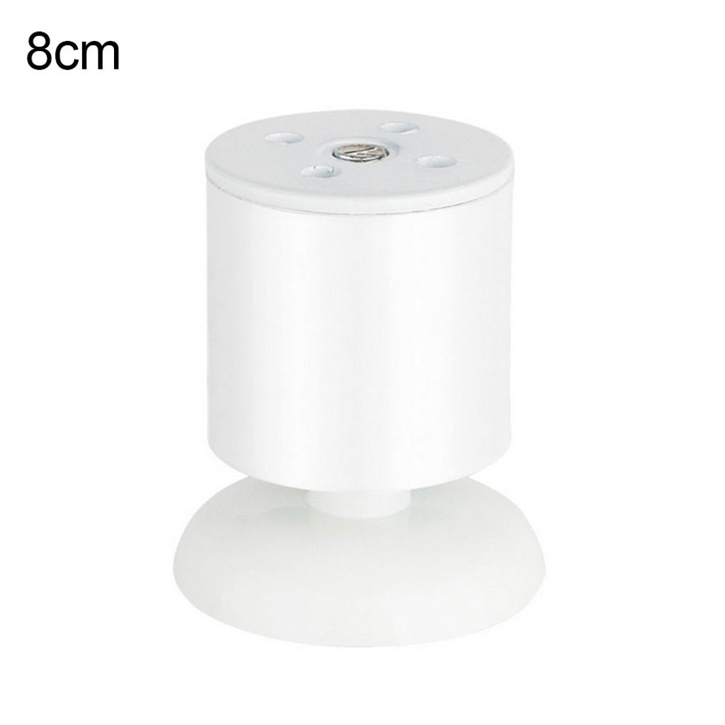 6-25 cm verstellbare Edelstahl Möbel Bein Schrank Tischschreibtisch Sofa Bettfuß-Weiß ,Größen:8 cm