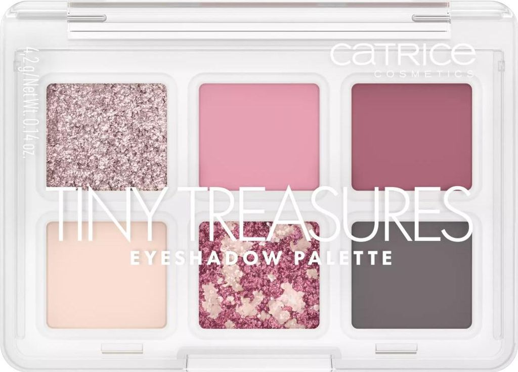 Catrice Lidschatten Palette Tiny Treasures 020 Wild Berry, 4,2 g
