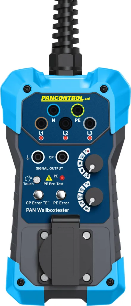 Adaptateur Mural Type 2 Pancontrol avec Simulation de Véhicule Électrique