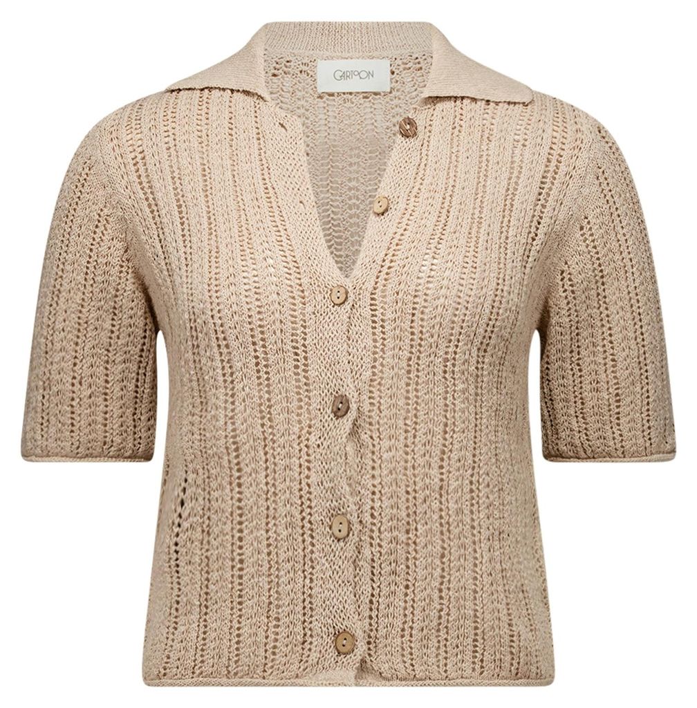 Strickjacke Kurz 1/2 Arm 1162 Pearl Vanila Größe 38