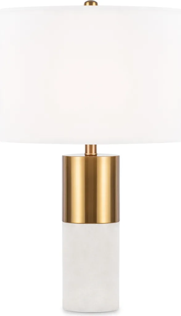 Luminaire chic BIANCO Maytoni en laiton 65cm avec son abat-jour textile