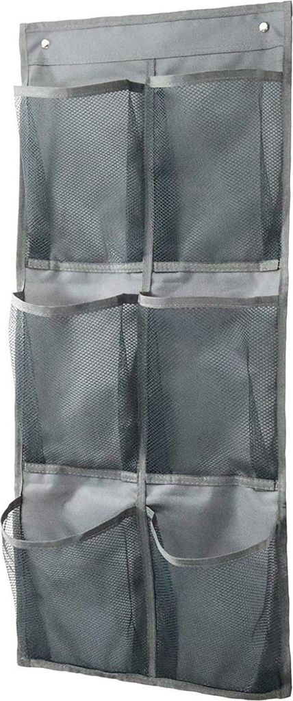 Schuhregal, verdickte elastische Ränder, hohe Tragfähigkeit, gefaltet, 6 Taschen, platzsparend, zum Aufhängen an der Tür, Schuhregal für das S...