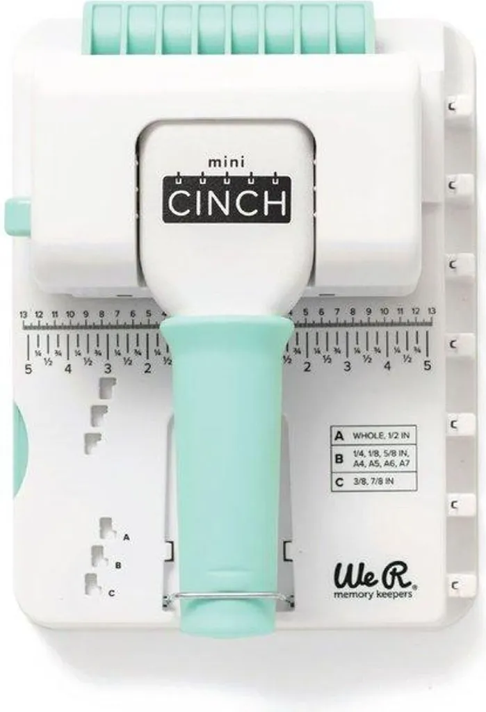Machine à Relier Manuelle Mini Cinch pour Scrapbooking et Carnets DIY
