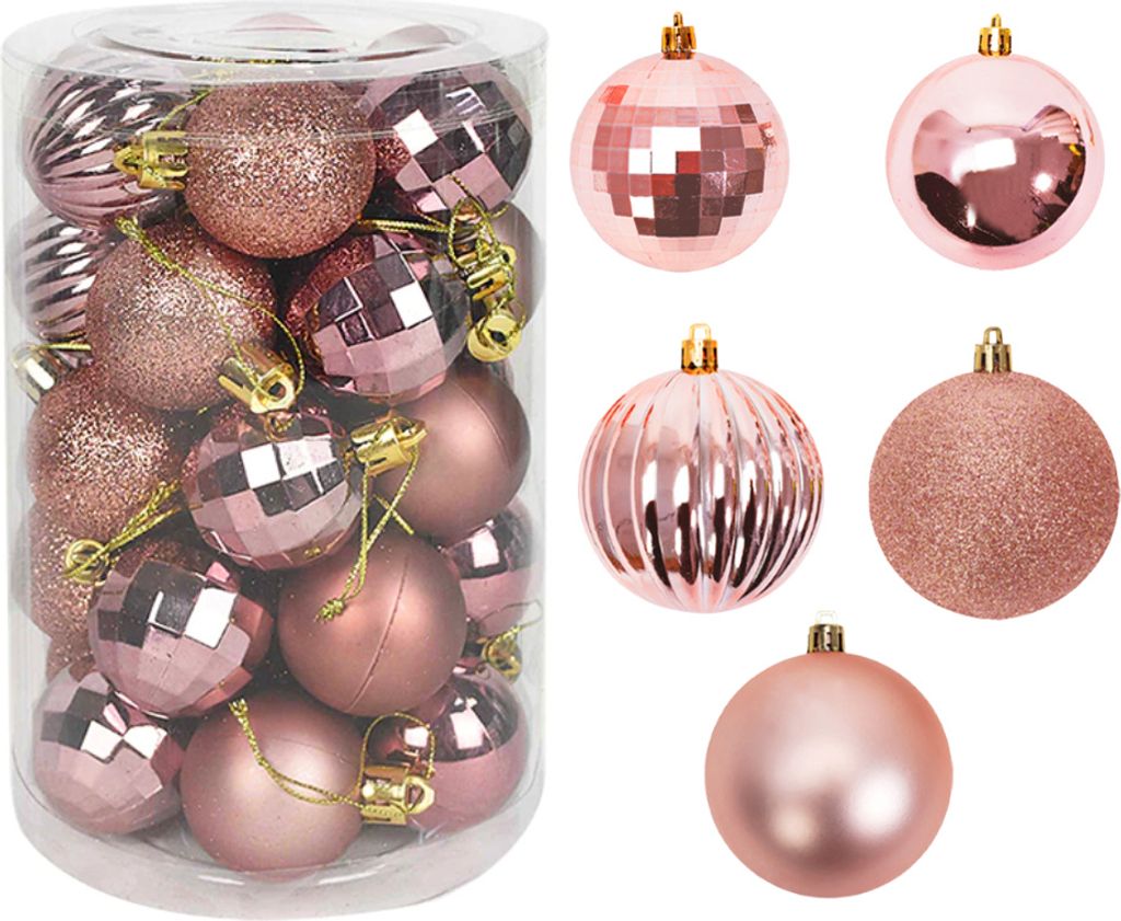 Tutumi Christbaumkugelnsysd1688-026 34Szt Pink