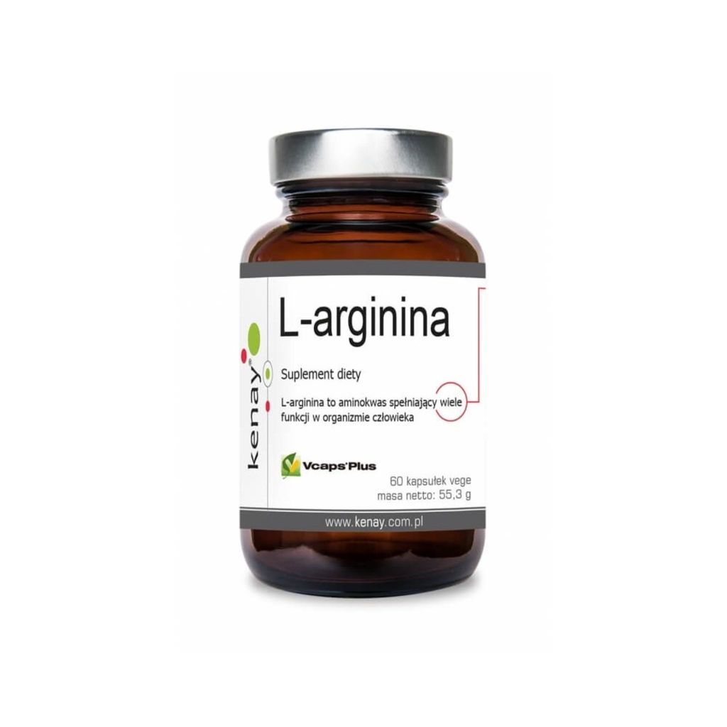 Nahrungsergänzungsmittel Kenay L-arginina (60 Kapseln) 8394