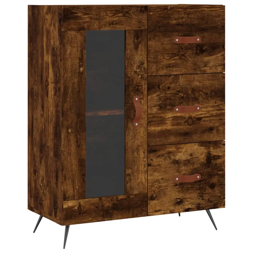 SYFAX™ Mobile Contenitore Rovere Fumo 69,5 cm | Legno Multistrato Alta Qualità