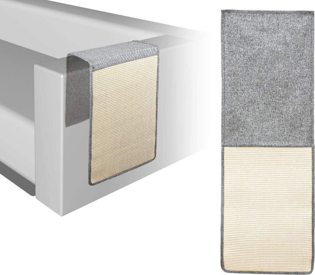 Sofa Krabmat für Katzen - 130x44cm Nachhaltiger Sisal Kratzschutz für Möbel