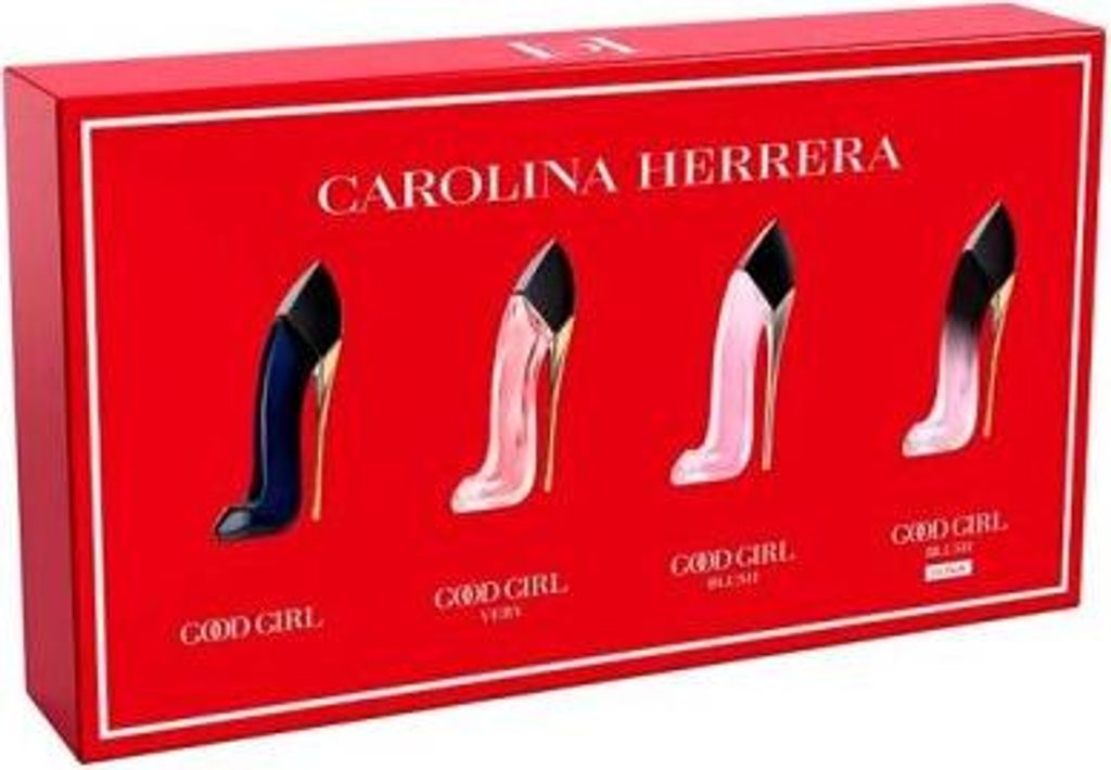 Conjunto de miniaturas Carolina Herrera Good Girl, 4 x 7 ml Imagen del producto 