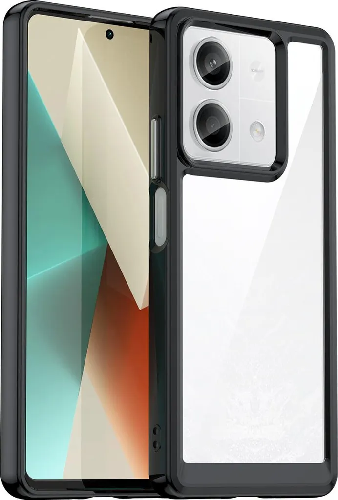 Custodia Bumper per Xiaomi Redmi Note 13 5G nero - 1