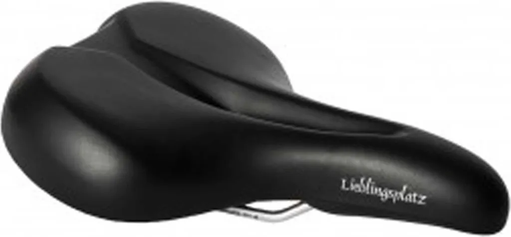 Selle de vélo P&P Lieblingsplatz 650 anti-douleur noire confortable