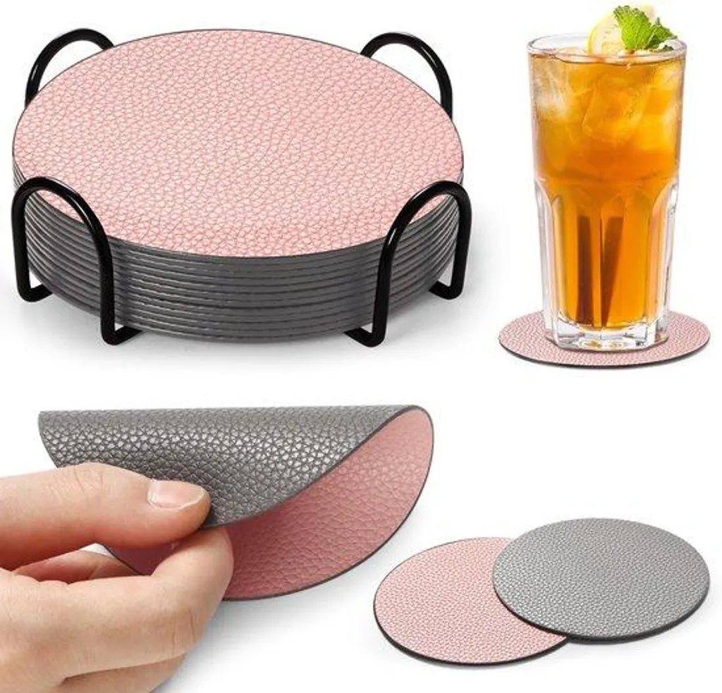 Dessous de verre pour apéritif et protection de table basse