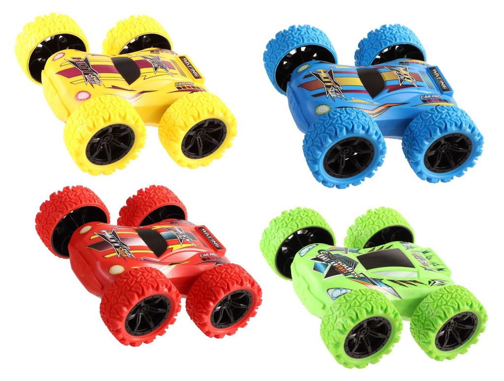 Jono Toys Reversible Stunt Car mit Reibung, 12 cm