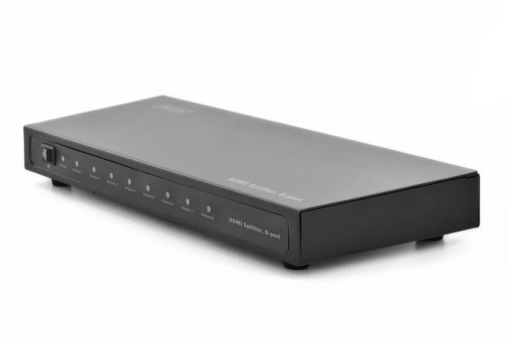 Splitter HDMI Full HD 3D DIGITUS avec Amplificateur de Signal 8 Ports