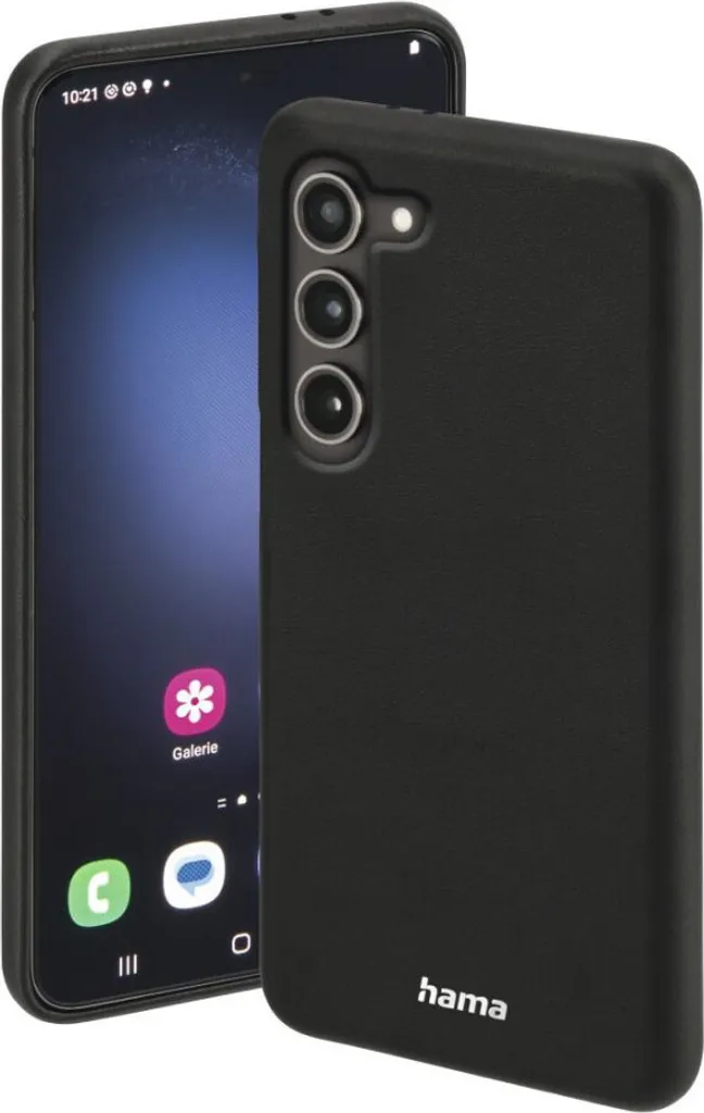 Housse de Protection Hama Finest Sense Noire pour Téléphone Portable