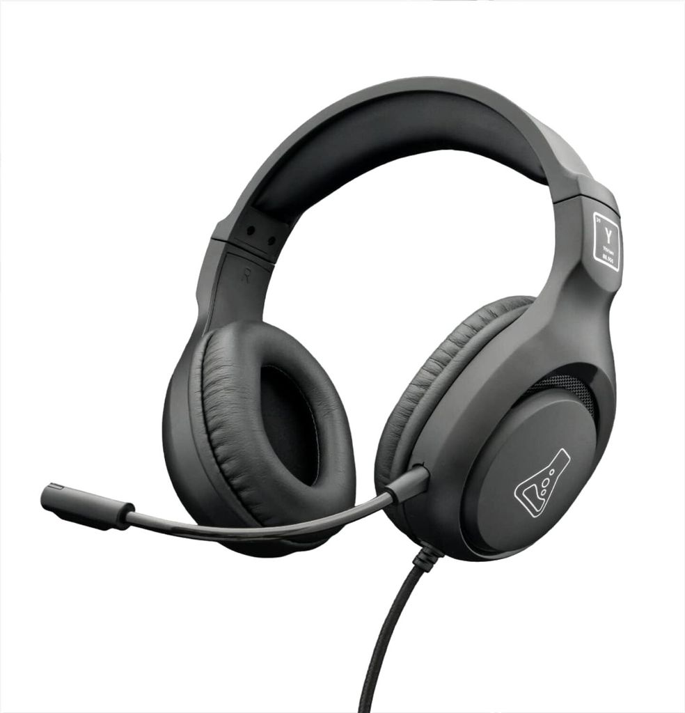 Gaming-Headset für PC, PS4, PS5, Xbox, Switch, mit Mikrofon, faltbar, Mikrofon, Stereo,Starke Bass-Mikrofon, 3,5 mm Klinkenstecker